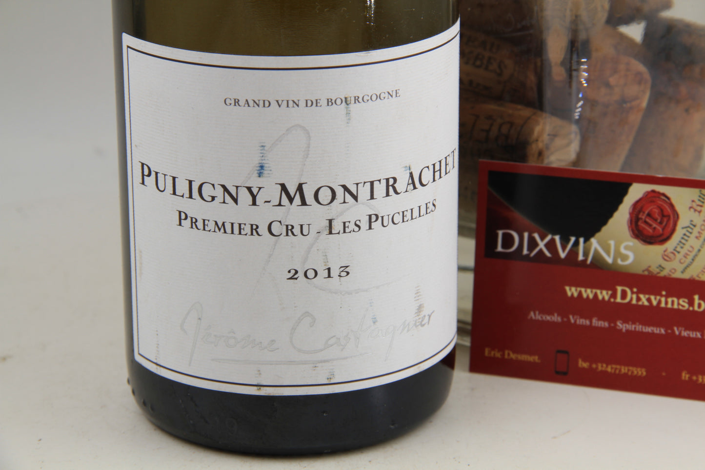 - Puligny Montrachet 1er Cru " Les Pucelles  " **2013** Jérome Castagnier - Eric-Dixvins