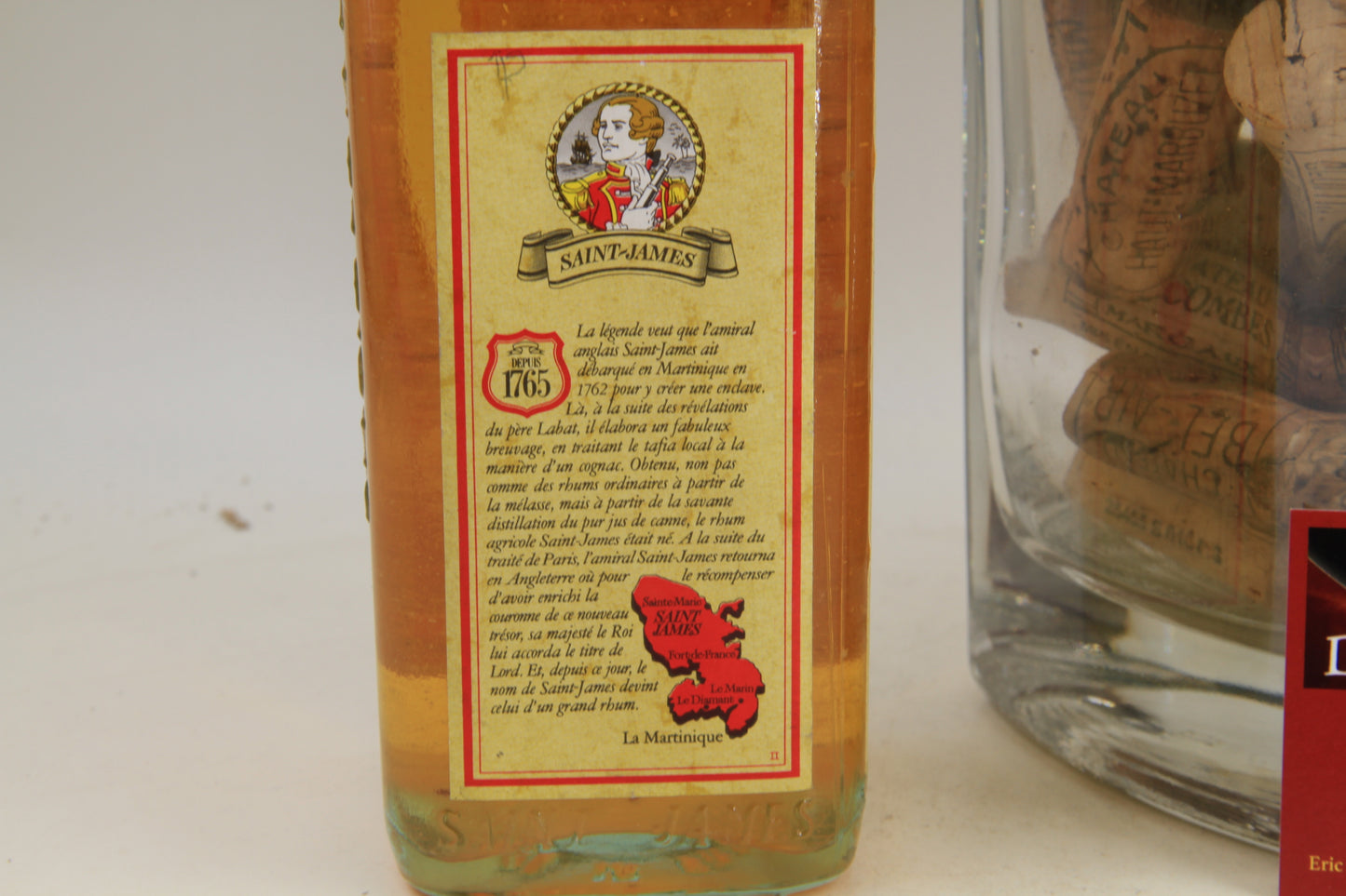 Rhum Royal Ambré  Saint James   80 ties  70cl. 45% - Eric-Dixvins