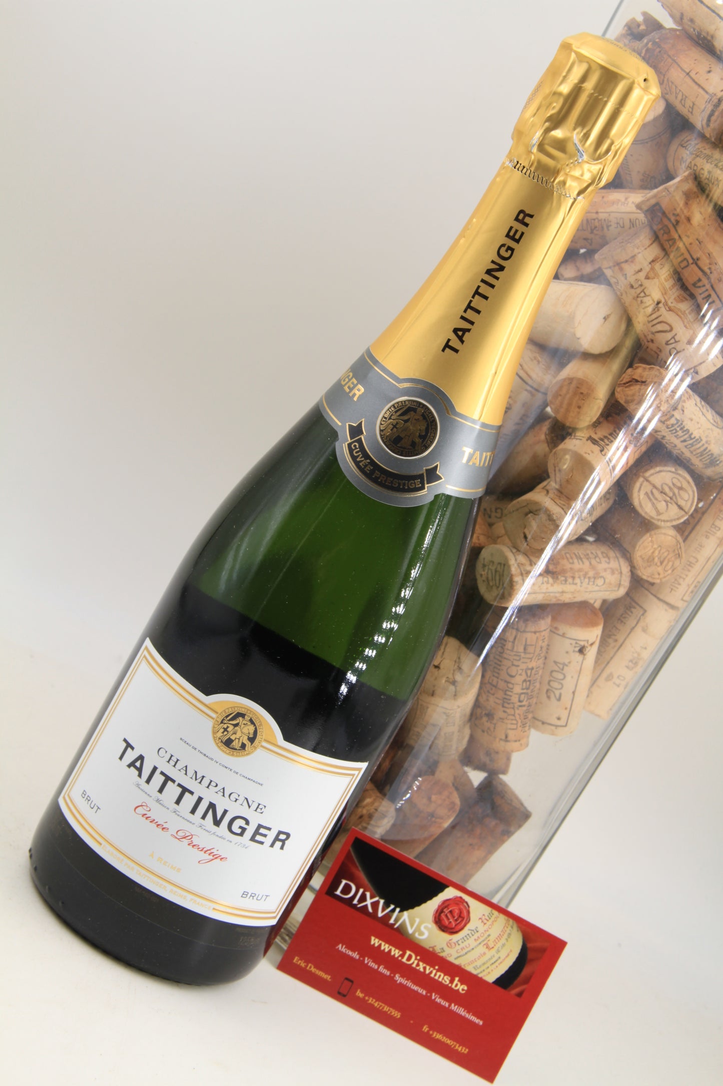 Champagne de Taittinger Cuvée Prestige - Eric-Dixvins