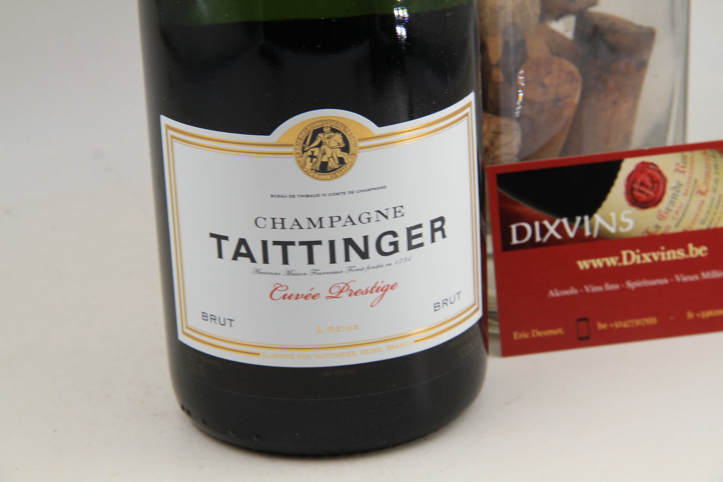 Champagne de Taittinger Cuvée Prestige - Eric-Dixvins