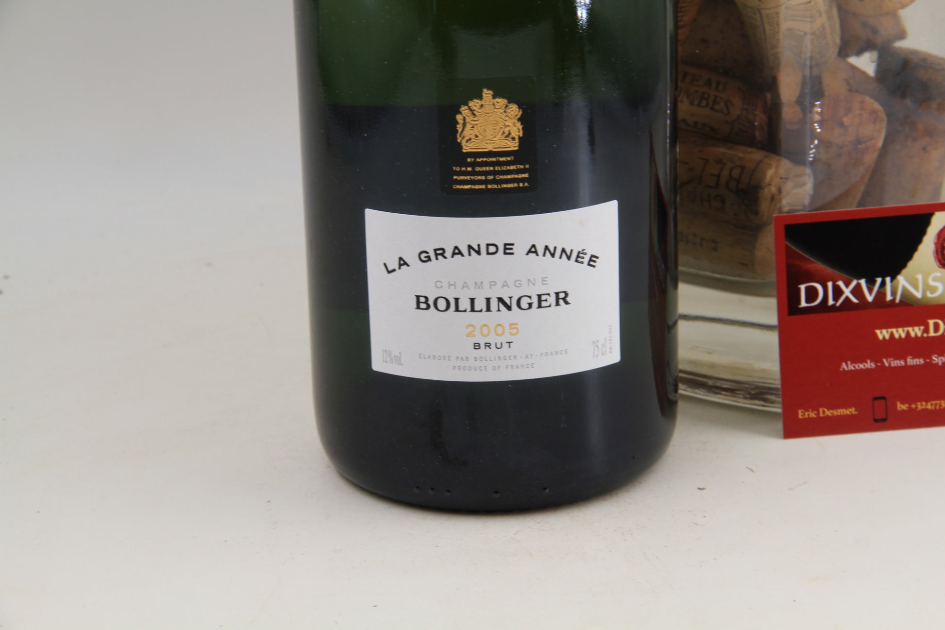 Champagne Bollinger " 2005 "  La Grande Année - Eric-Dixvins