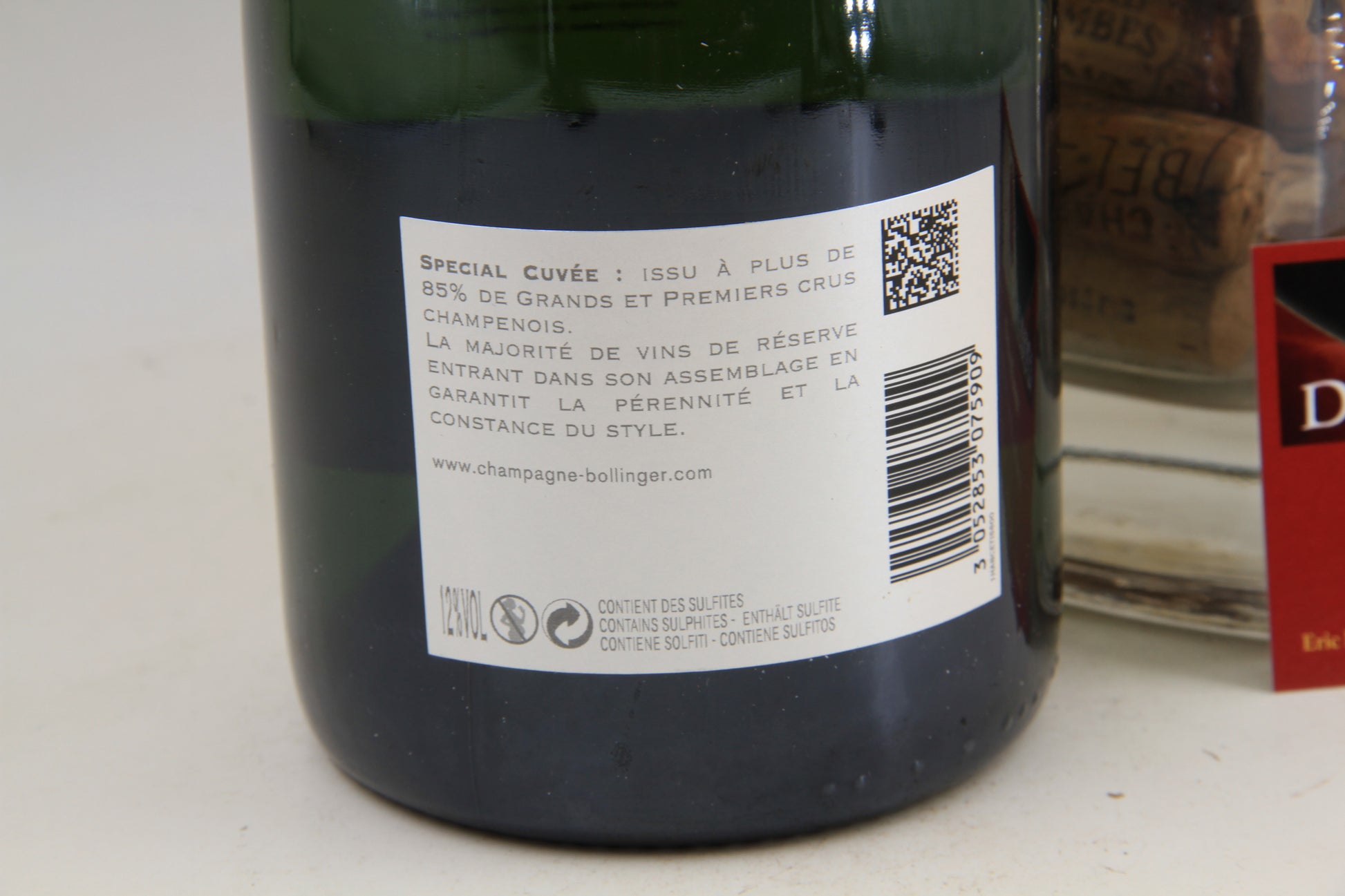 Champagne Bollinger  Special Cuvée - Eric-Dixvins