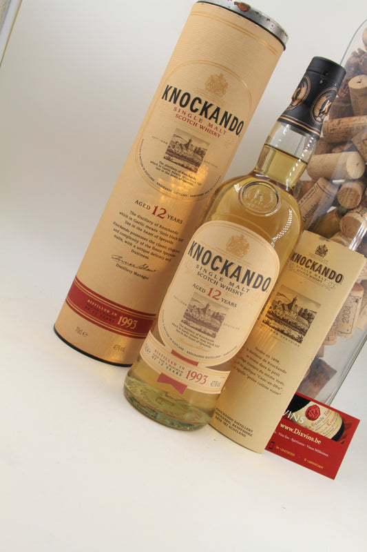 - Knockando 12 Years. ** 1993 ** Single Malt Scotch Whisky - Eric-Dixvins