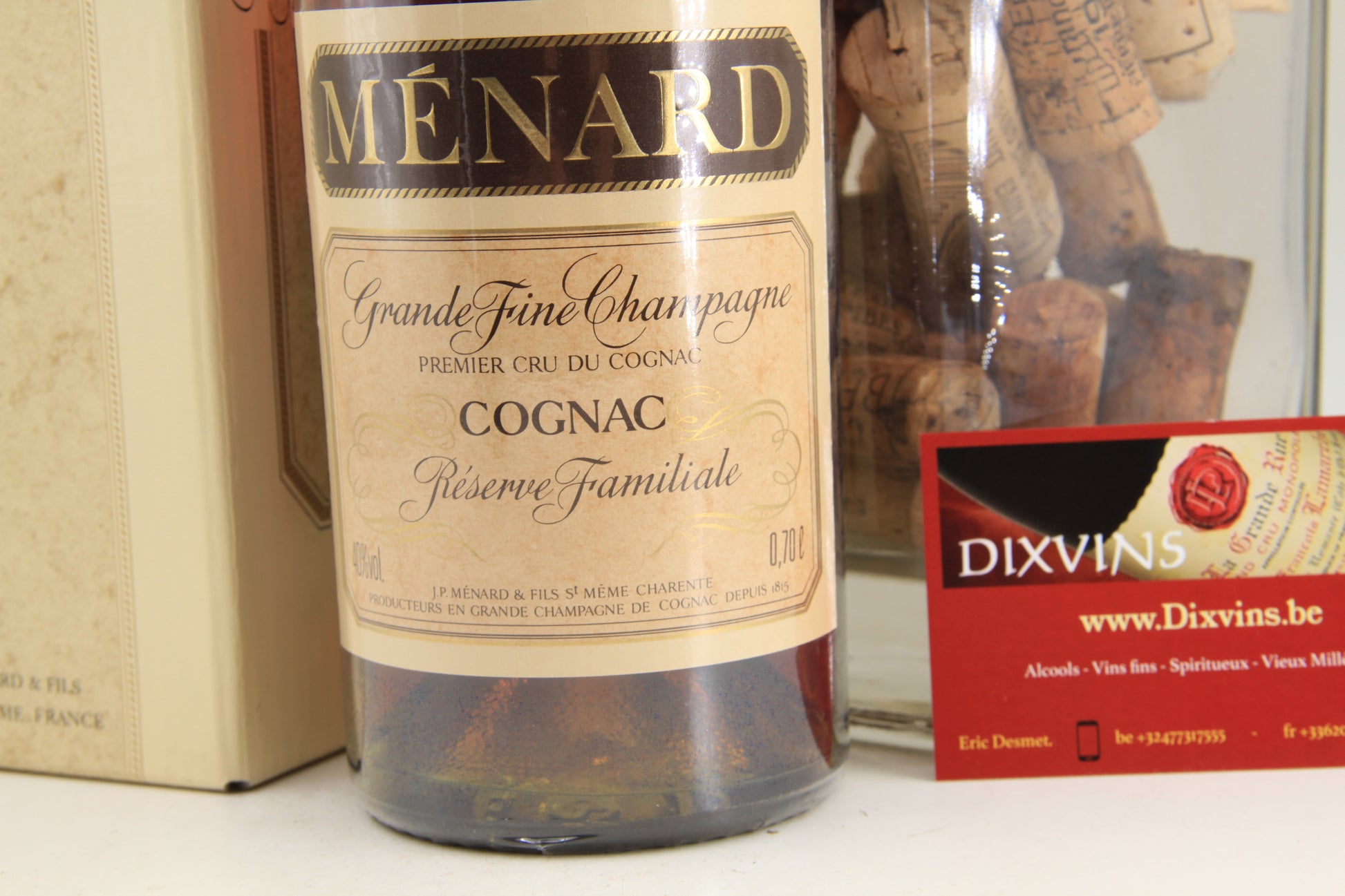 Cognac Ménard  Grande Fine Champagne  ** Reserve Familiale ** 1er cru de Cognac - Eric-Dixvins