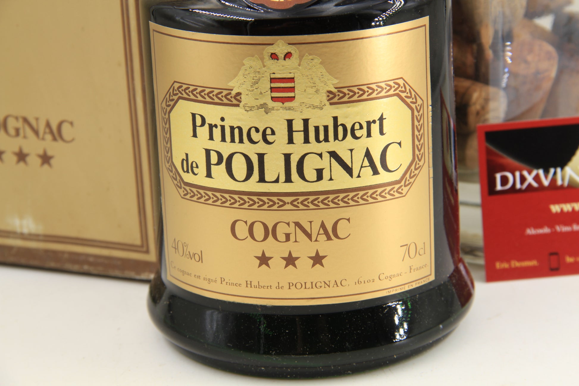 - Cognac Prince Hubert de Polignac  *** Cognac.  80 ties - Eric-Dixvins