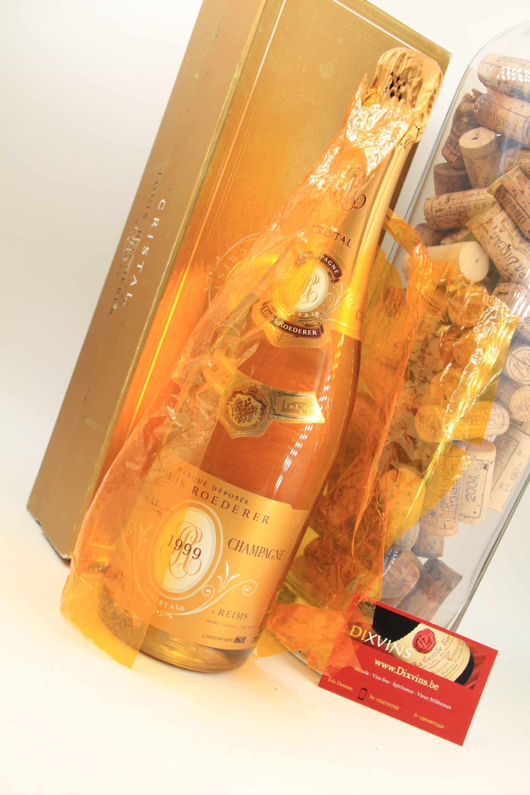 Champagne  1999  Cristal Roderer - Eric-Dixvins