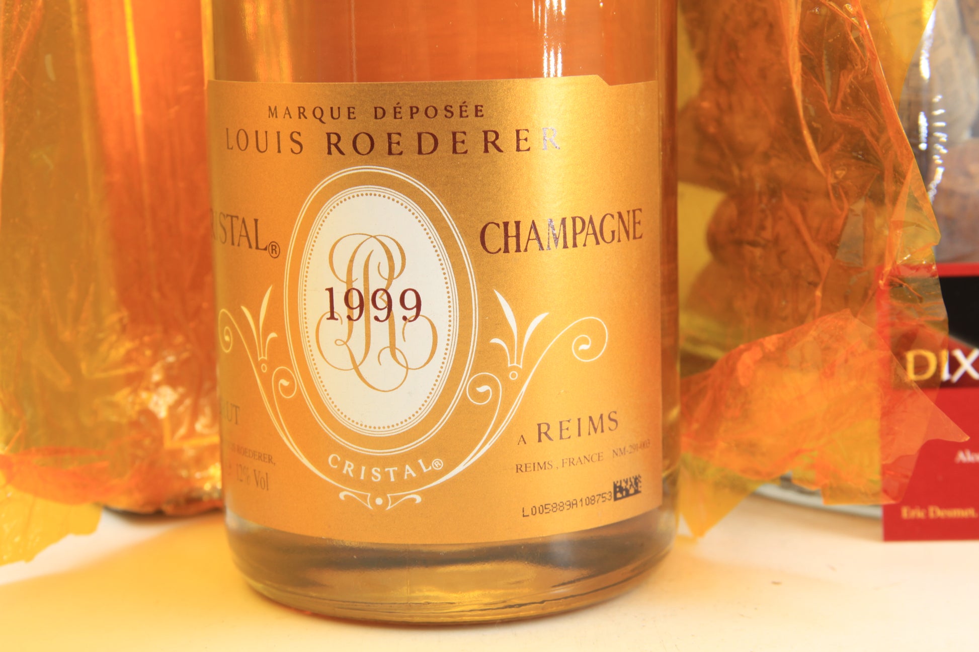 Champagne  1999  Cristal Roderer - Eric-Dixvins