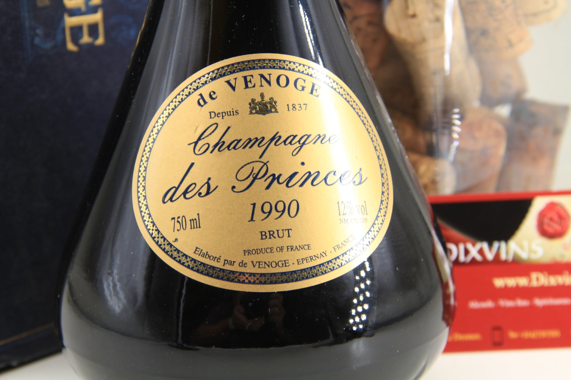 Champagne Cuvée Des Princes ** 1990 ** De Venoge - Eric-Dixvins