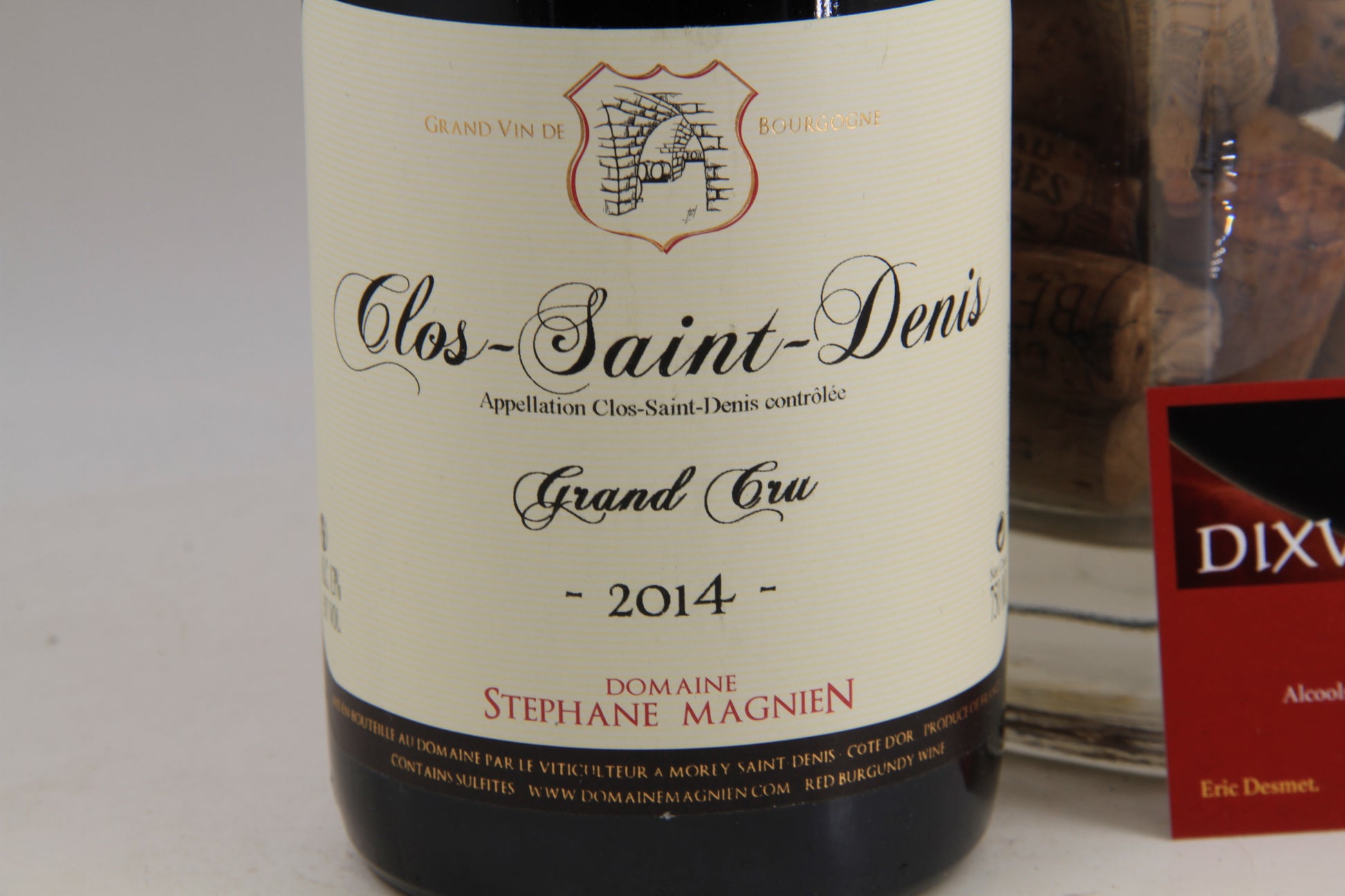 - Clos Saint Denis   Grand Cru  "  **2014 ** Domaine Stephane Magnien - Eric-Dixvins