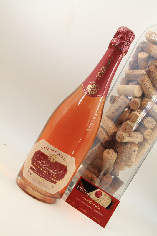 Champagne  Blondel 1er Cru   Brut rosé - Eric-Dixvins