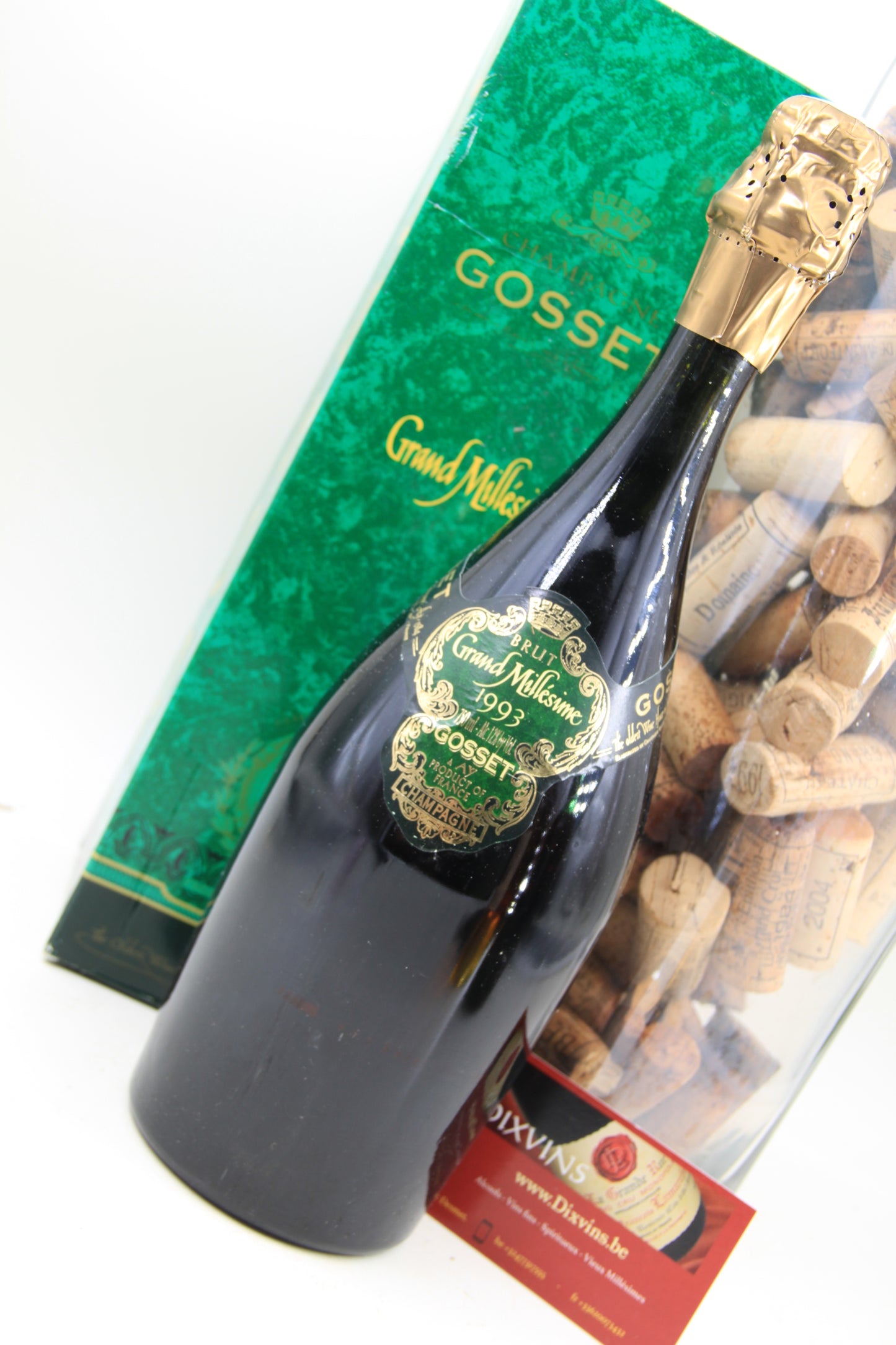 Champagne Gosset  " Grand Millésime "  ** 1993 **  Brut - Eric-Dixvins