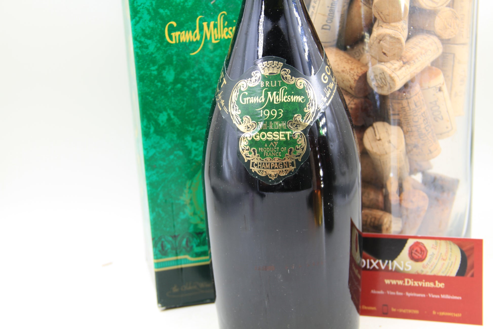 Champagne Gosset  " Grand Millésime "  ** 1993 **  Brut - Eric-Dixvins