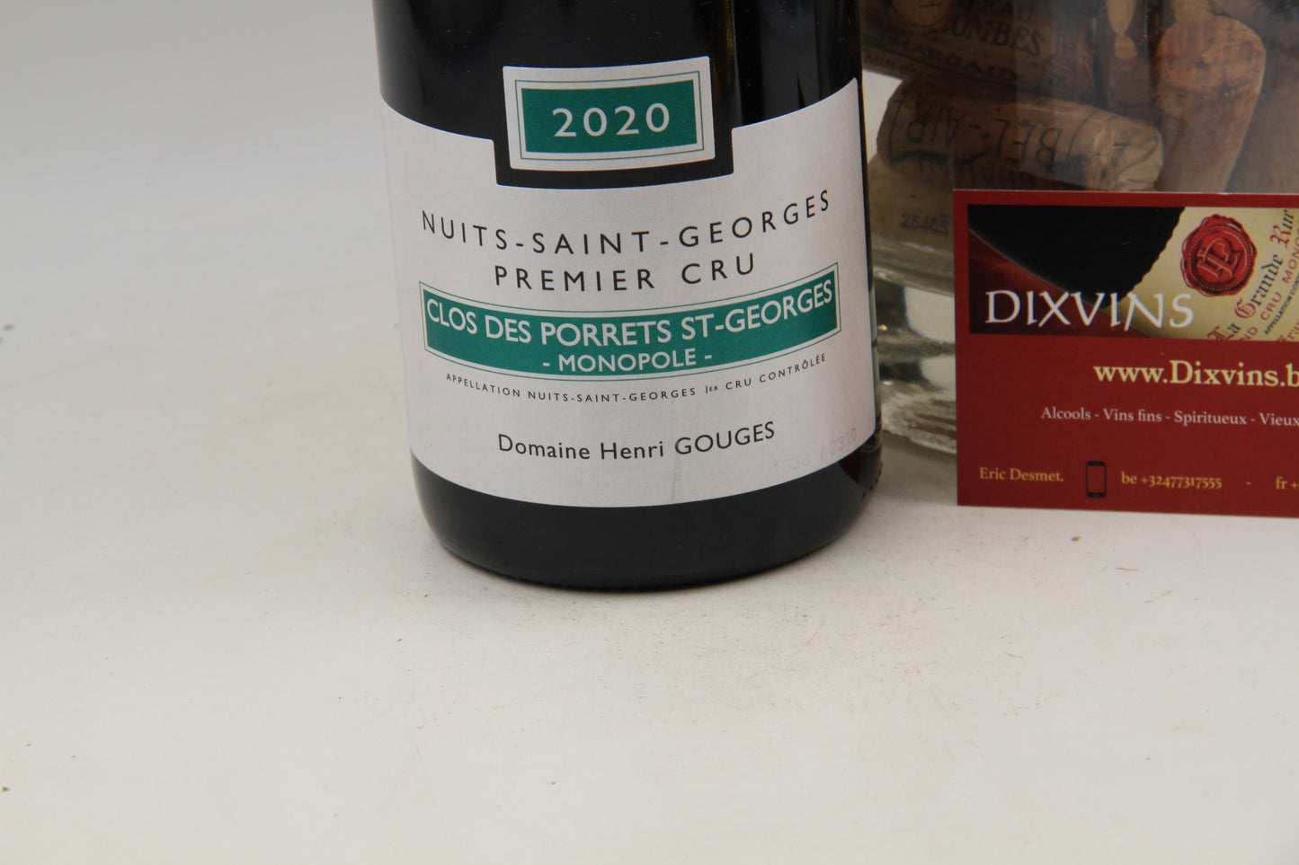 - Nuits-Saint-Georges 1 er Cru "Clos Des Porrets-St Georges ** 2020 **  " Domaine Henri Gouges - Eric-Dixvins