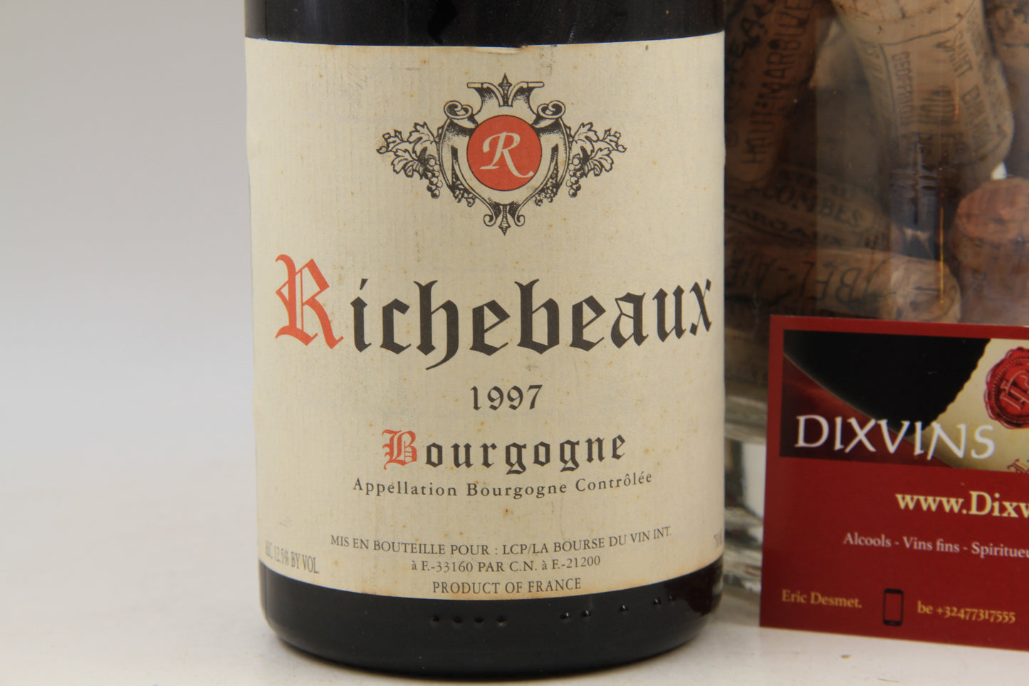 - Richebeaux ** 1997 ** La Bourse du Vin - Eric-Dixvins