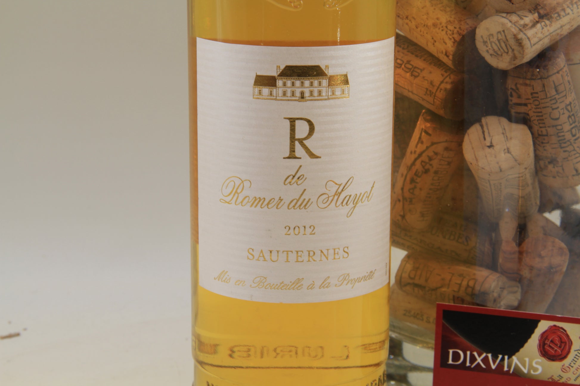 R de Romer du Hayot ** 2012 **  Sauternes - Eric-Dixvins