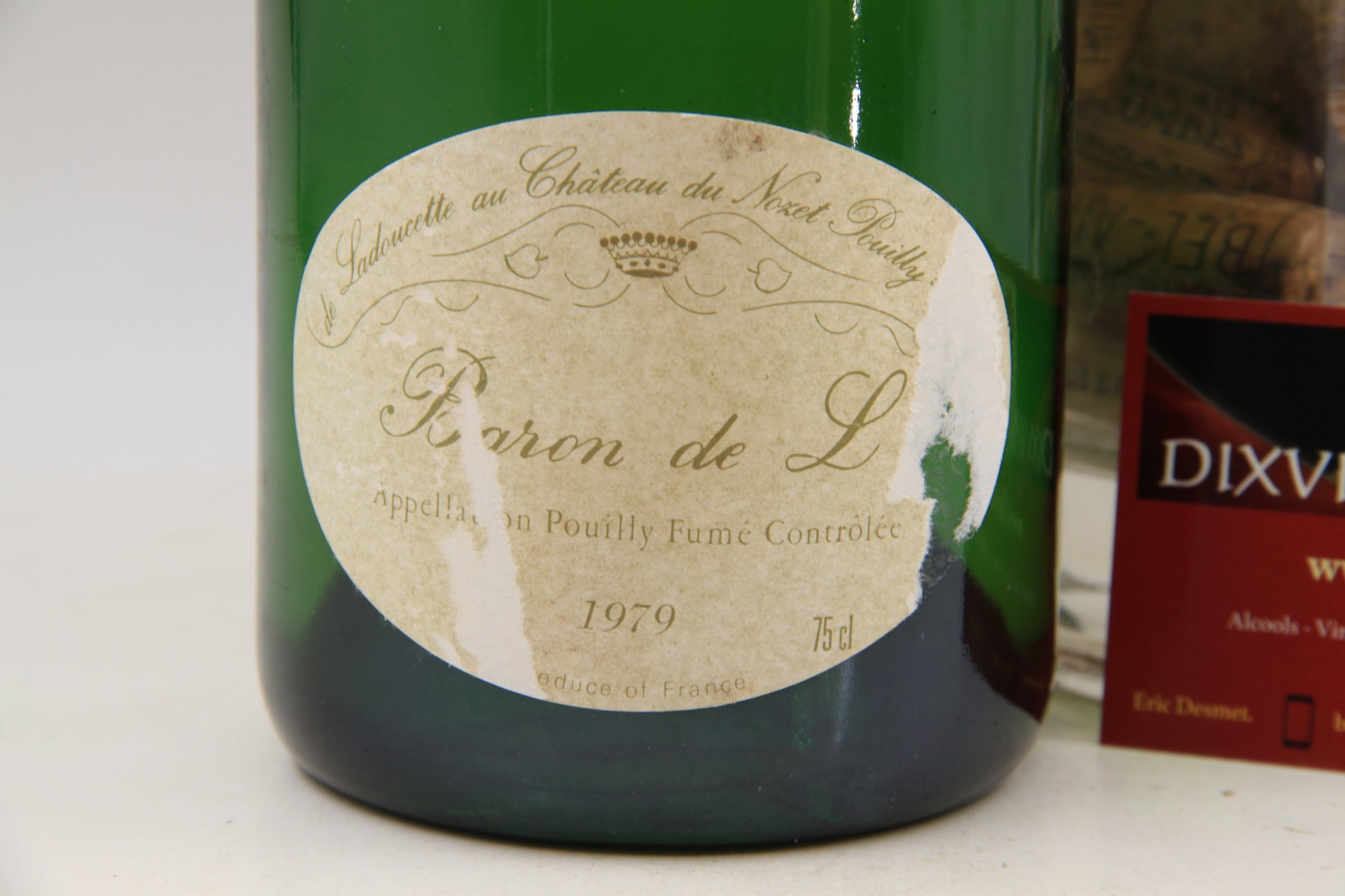 - Pouilly Fumé " Baron de L " ** 1979 ** Chateau du Nozet - Eric-Dixvins