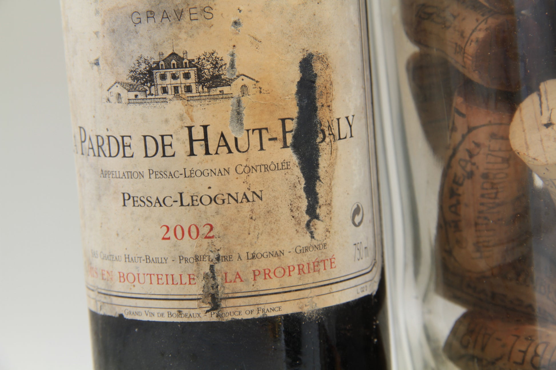 La Prade  Haut Bailly** 2002 ** Graves - Eric-Dixvins