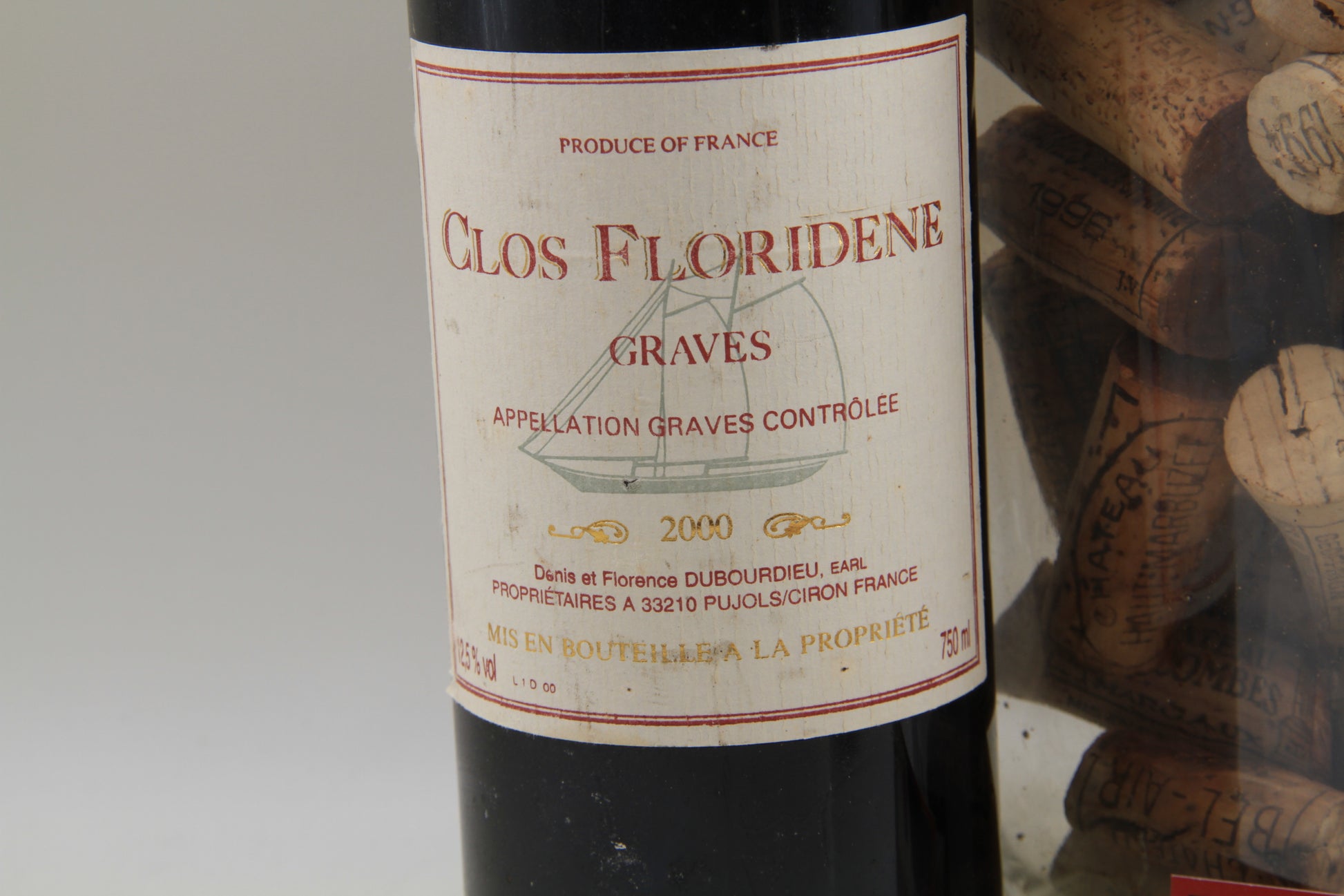 - Clos Floridene ** 2002 ** Graves - Eric-Dixvins