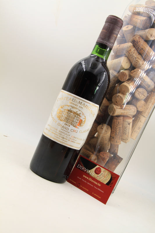 - Chateau Margaux ** 1973 **  1er Grand Cru Classé  Margaux - Eric-Dixvins