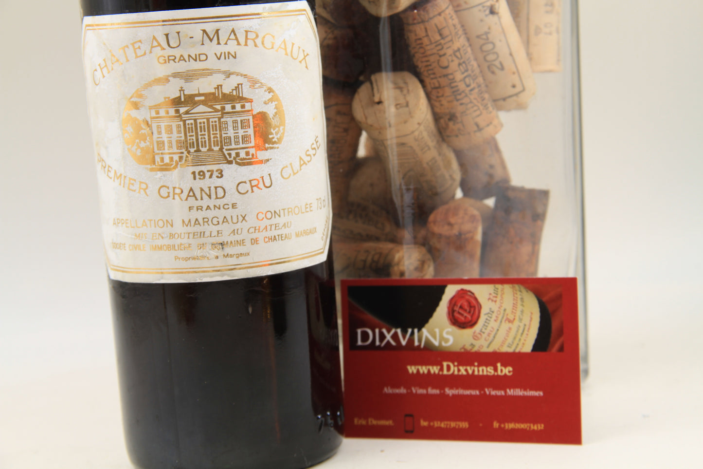 - Chateau Margaux ** 1973 **  1er Grand Cru Classé  Margaux - Eric-Dixvins