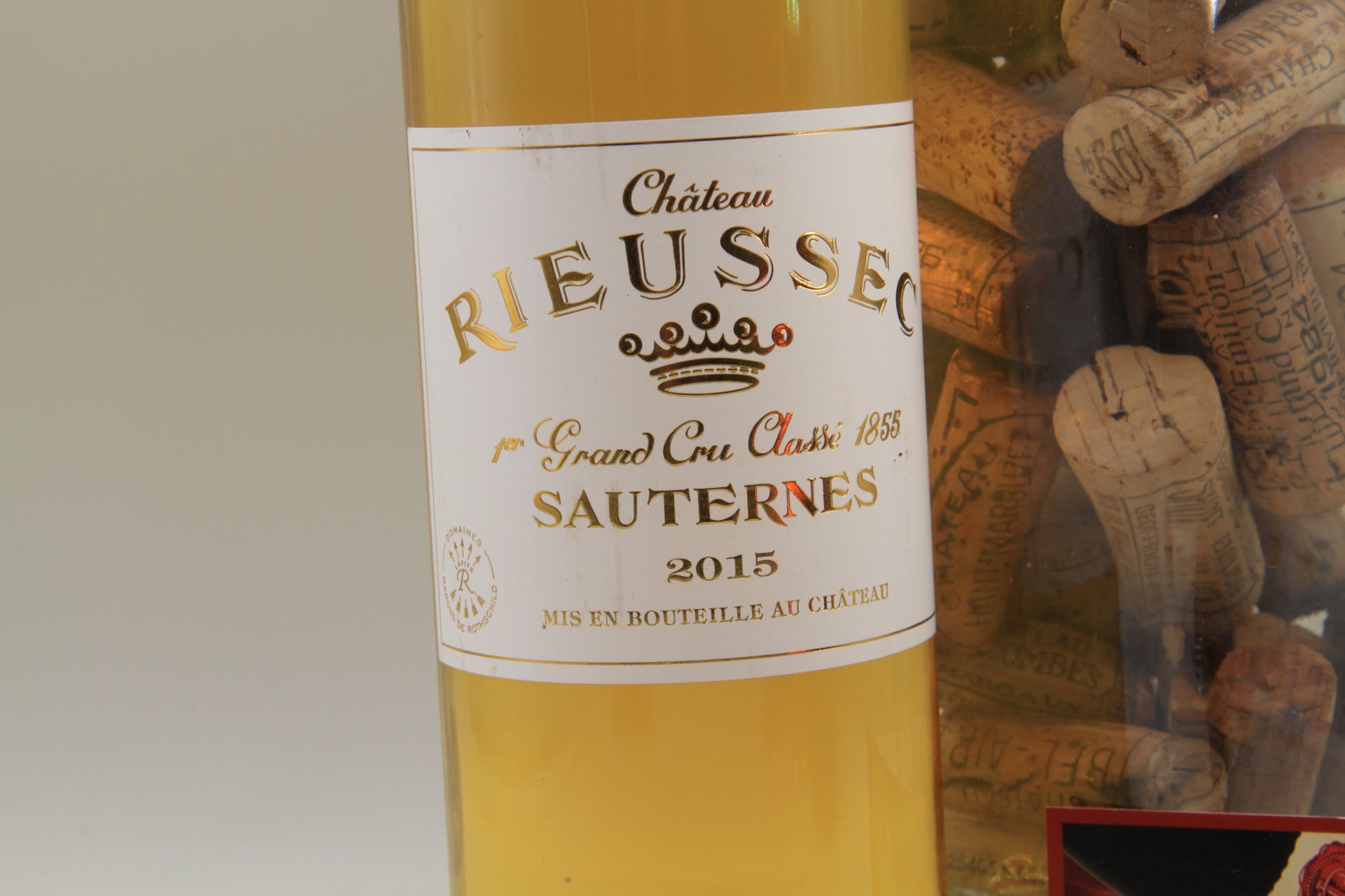 - Chateau  Rieussec ** 2015 ** 1er Grand Cru Classé  Sauternes - Eric-Dixvins