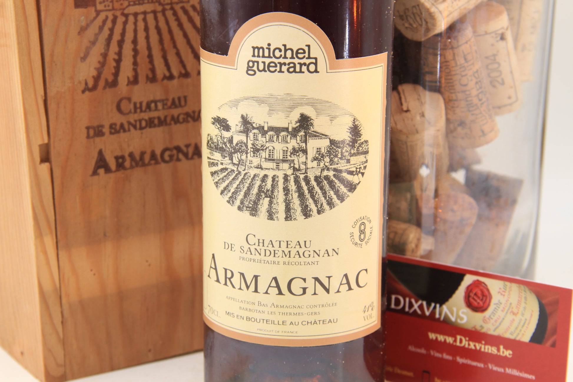 Armagnac ** 10 de fut de chène  ** Chateau De Sandemagnan - Eric-Dixvins