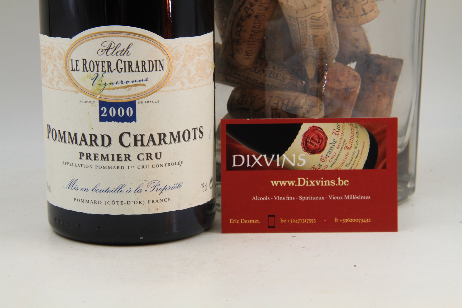 - Pommard Charmots 1 er Cru ** 2000 ** Aleth Le Royer - Girardin - Eric-Dixvins