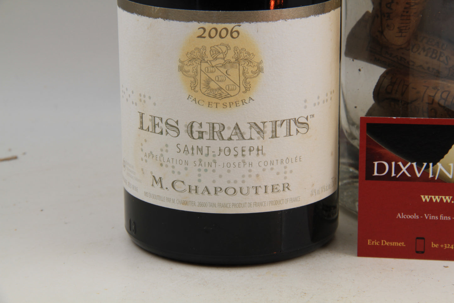 - Saint Joseph " Les Granits" ** 2006 ** Chapoutier - Eric-Dixvins