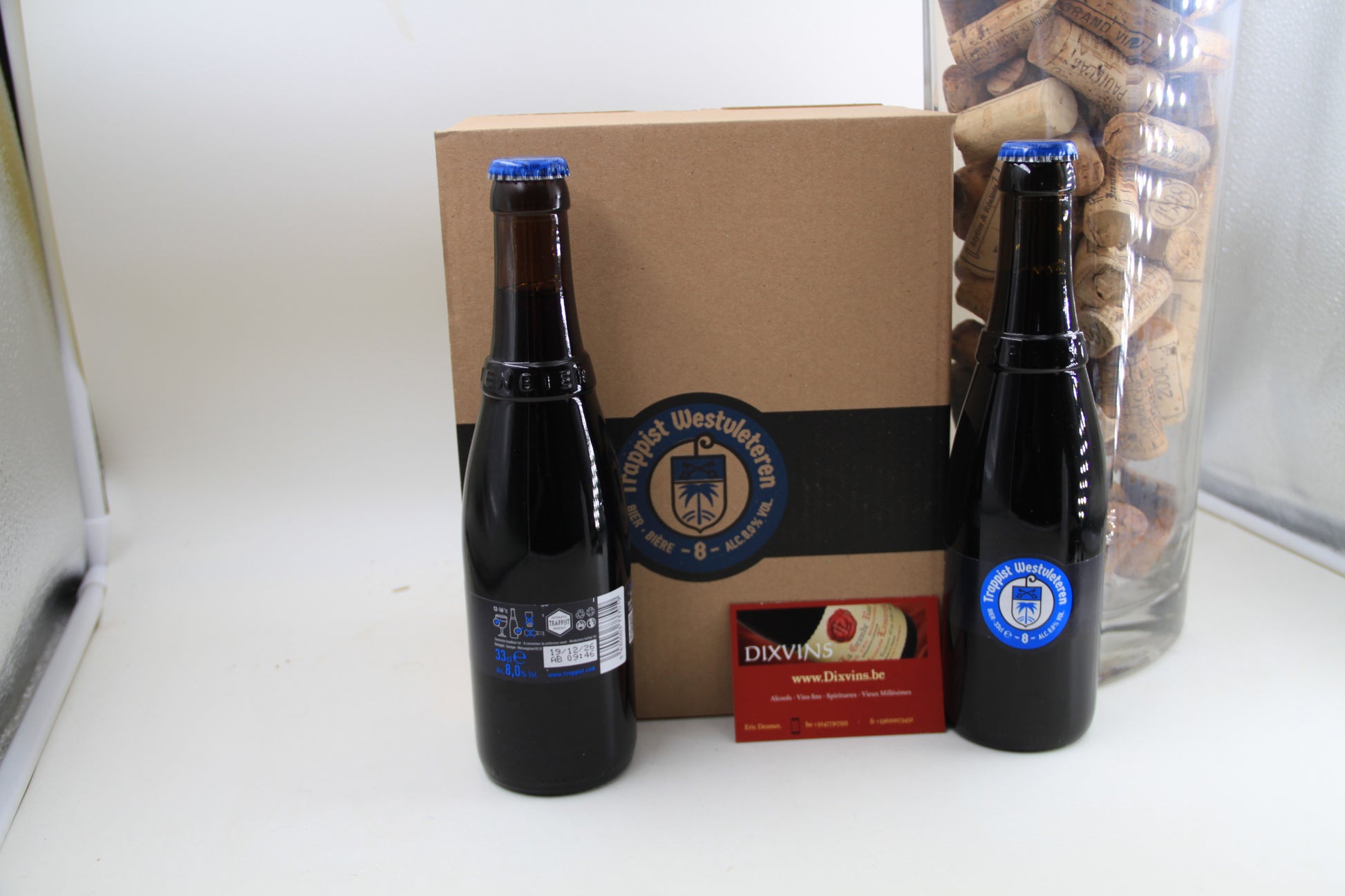 Trapiste Westvleteren.  - Brune 8° -   6x bouteilles - Eric-Dixvins