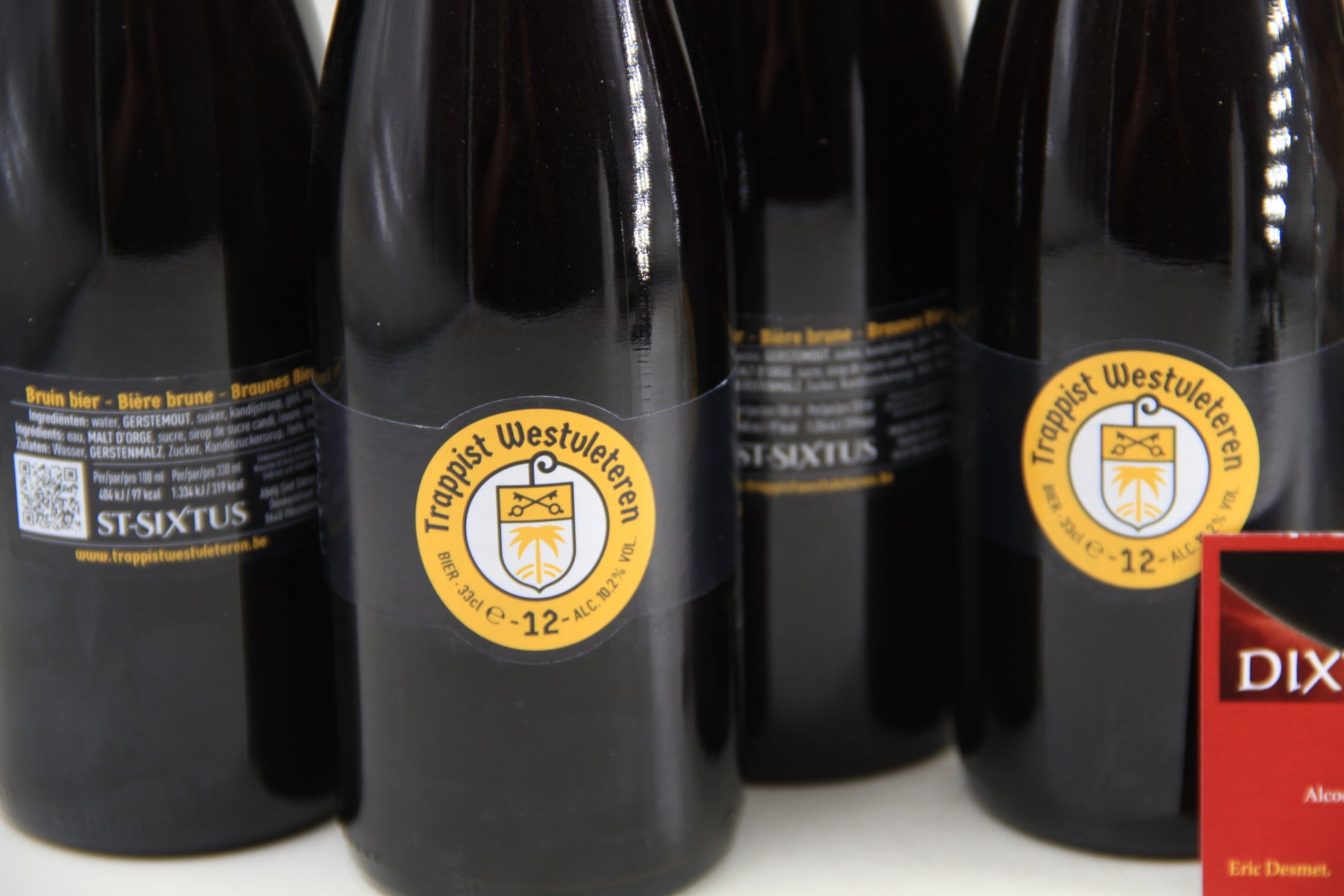 Trapiste Westvleteren.  12. lot 4x bouteilles - Eric-Dixvins