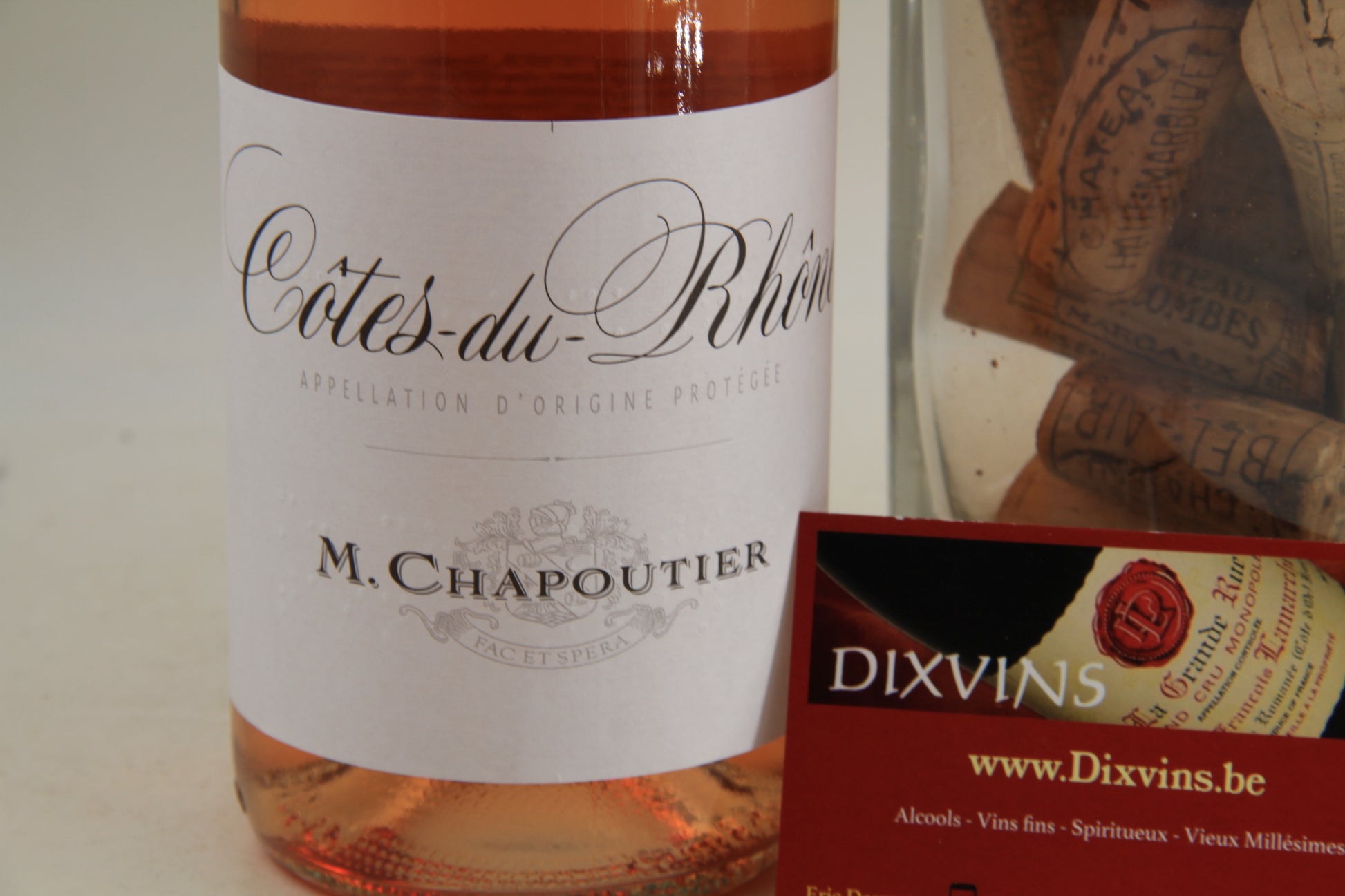 Cote du Rhone rosé   ** 2021 **  M Chapoutier - Eric-Dixvins