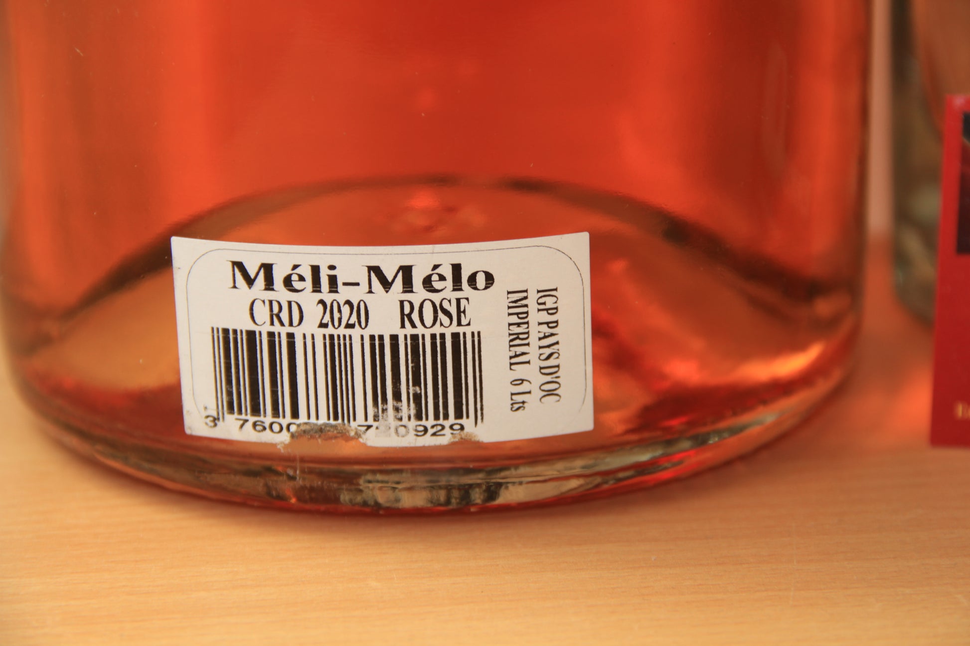 DOMAINE SAINT MARTIN DES CHAMPS - MÉLI MÉLO - ROSÉ 2020 - Imperial. 6 Lts - Eric-Dixvins