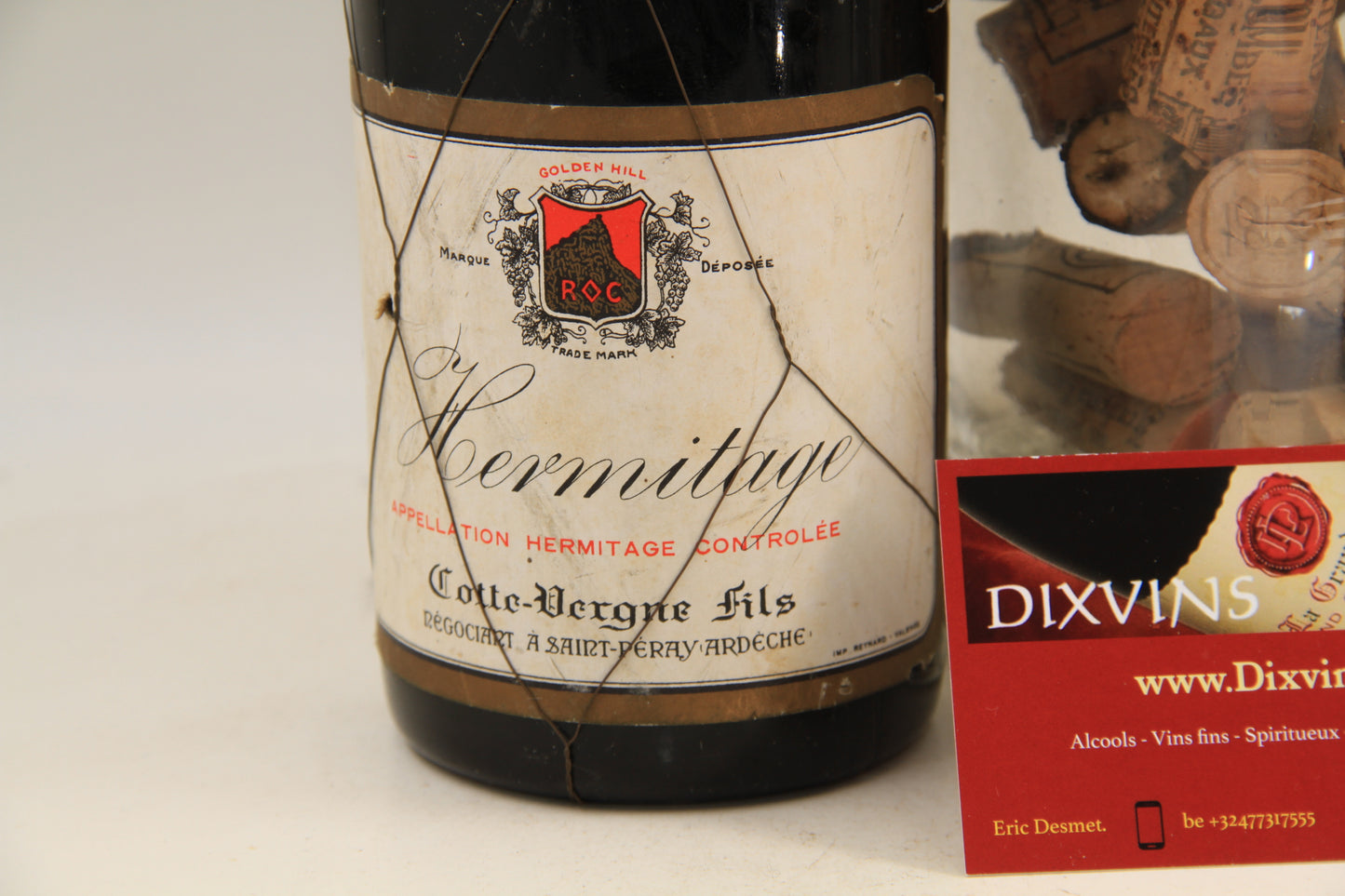 Hermitage  ** 1971 **  Cotte Vergne Fils - Eric-Dixvins