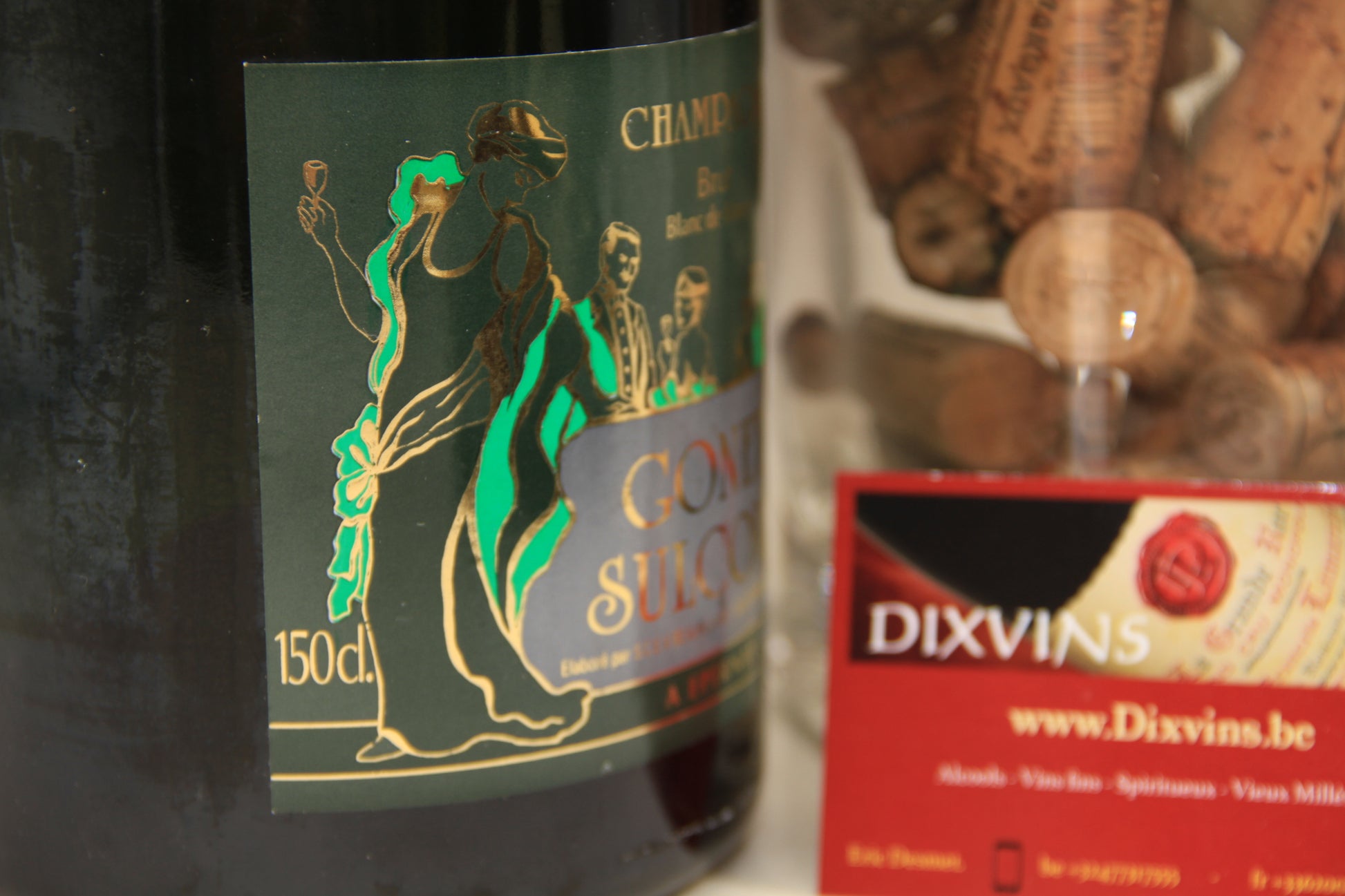 Champagne brut " Blanc de Blanc "  ** 1999 **  Gonet Sulcova  Magnum 1.5L - Eric-Dixvins