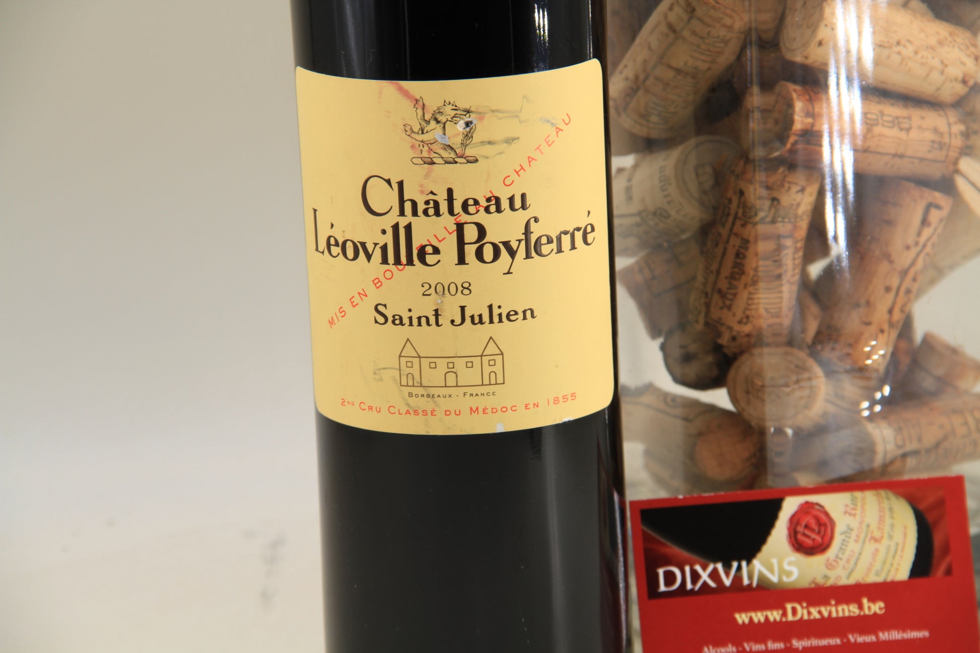 - Chateau Léoville Poyferré  ** 2008 ** 1 Grd Cru Classé - Eric-Dixvins