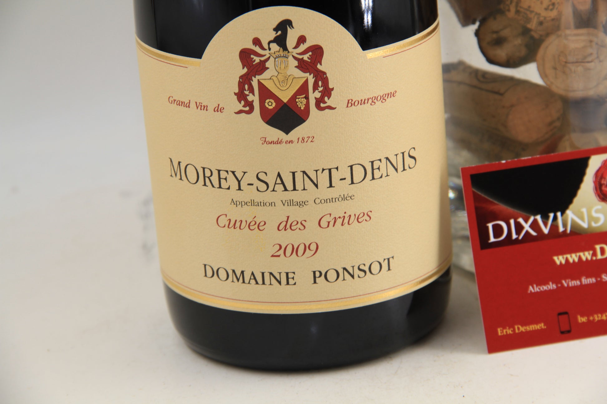 Morey Saint Denis 'Cuvee des Grives' ** 2009 ** Domaine Ponsot - Eric-Dixvins