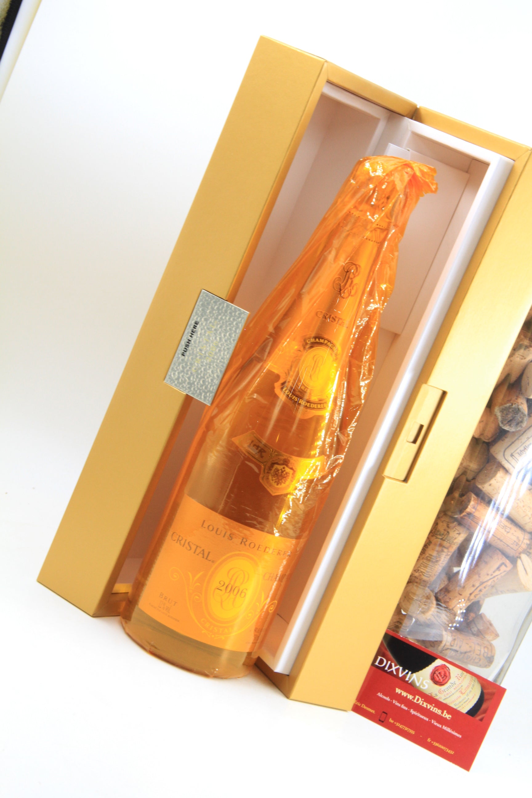 Champagne Cristal " 2006 " Roederer Coffret - Eric-Dixvins