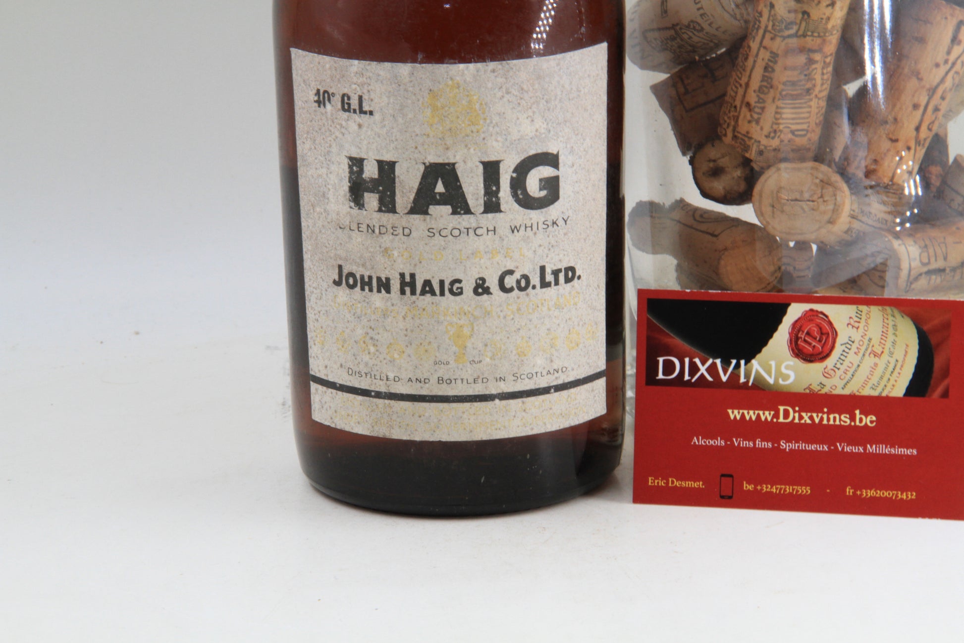 Whisky Haig  ** 1975  ** White Label  40% - Eric-Dixvins