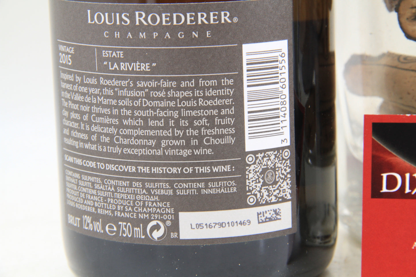 Champagne Roederer Rosé  ** 2015 ** - Eric-Dixvins