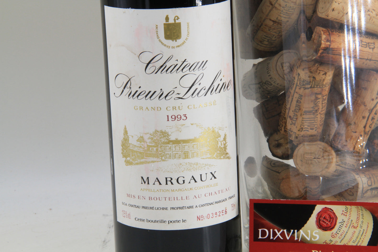 Chateau Prieuré Lichine ** 1993 ** Grand Cru Classé Margaux - Eric-Dixvins