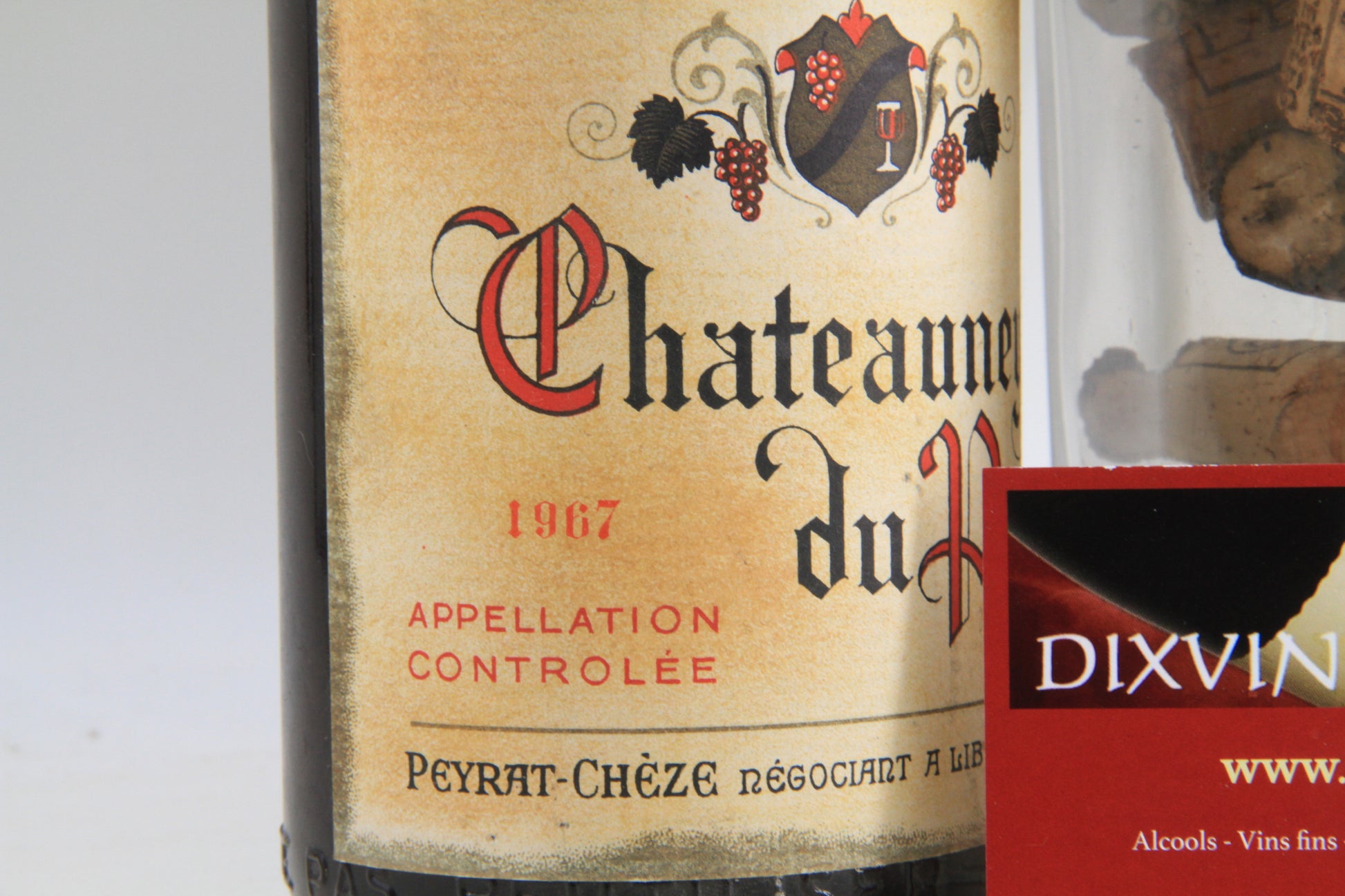 Chateauneuf Du Pape   ** 1967 ** Peyrat Chèze - Eric-Dixvins