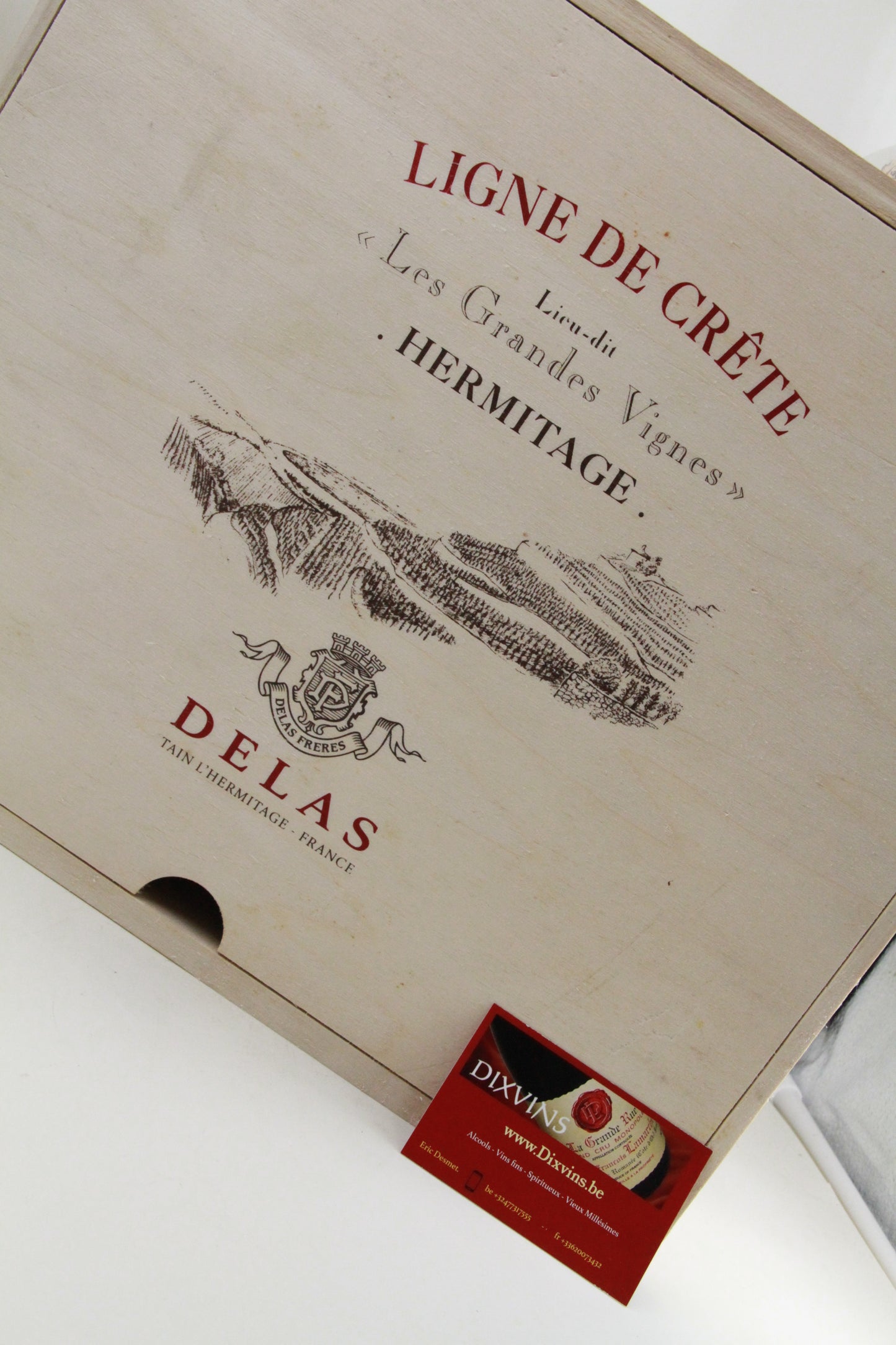 Coffret Hermitage "Ligne De Crête". ** 2015-2016-2017-2018 **  Delas - Eric-Dixvins