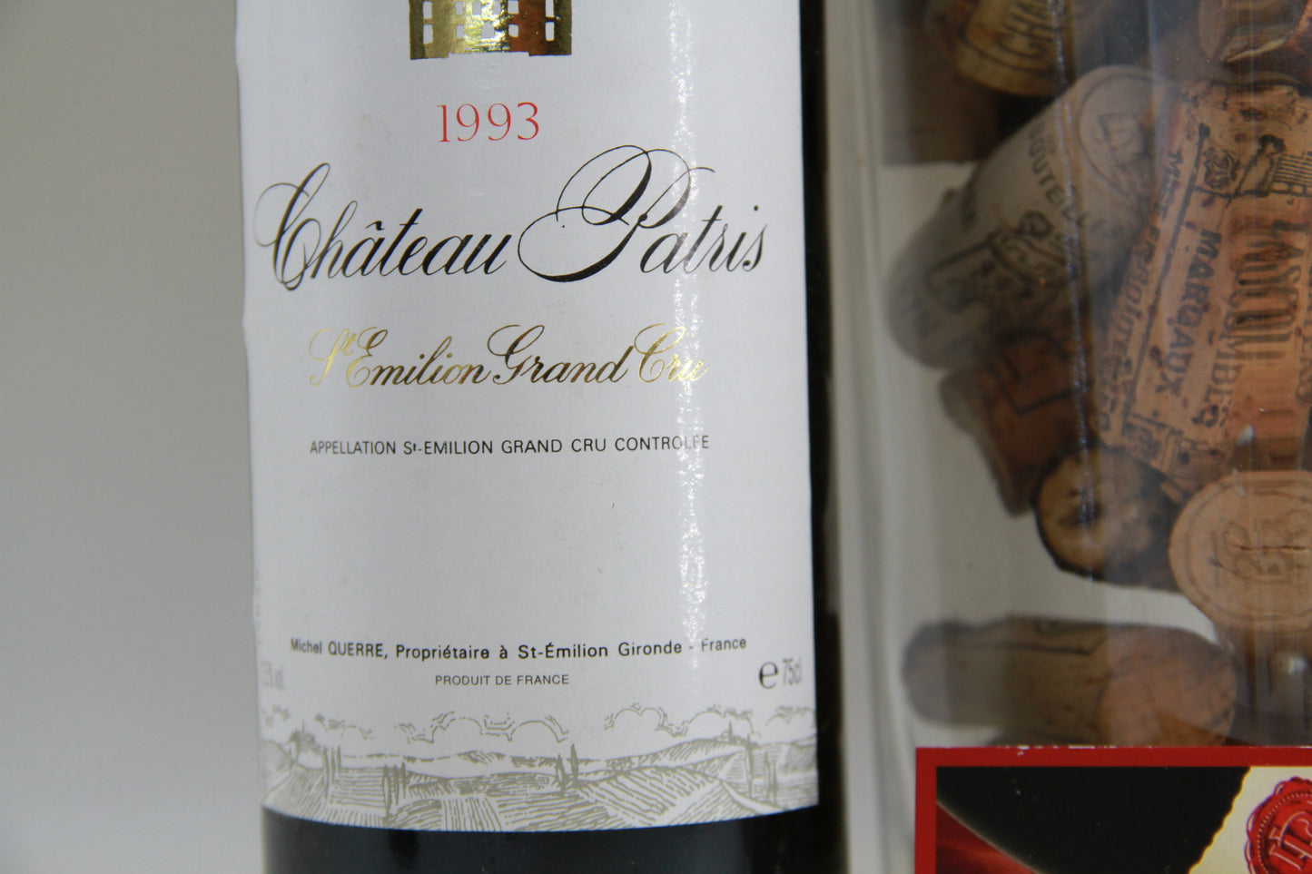 Chateau Patris   ** 1993 **   Grand Cru Saint Emilion - Eric-Dixvins