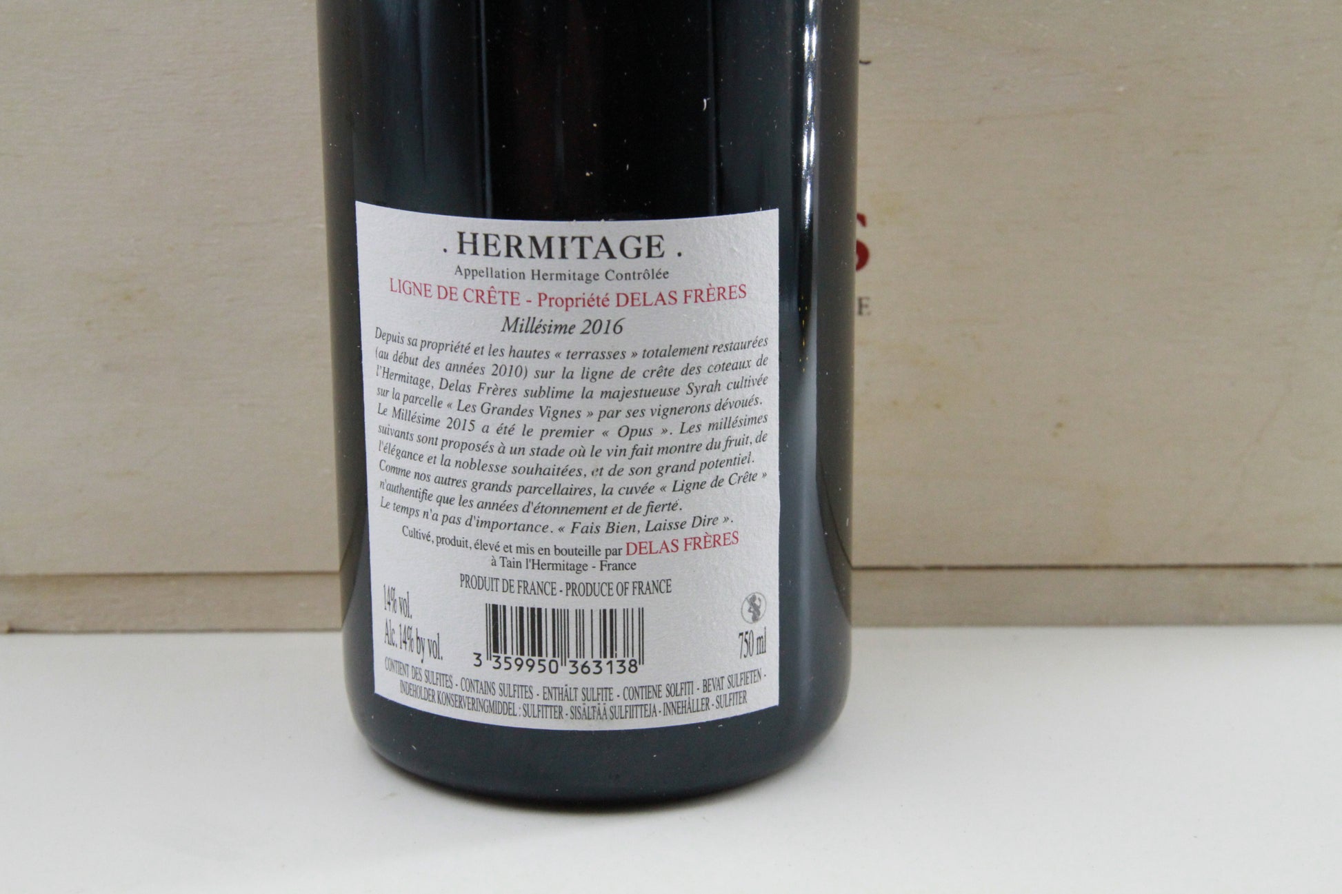 Coffret Hermitage "Ligne De Crête". ** 2015-2016-2017-2018 **  Delas - Eric-Dixvins