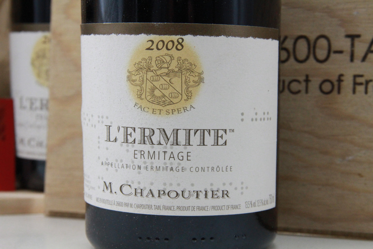 L'Ermite  "Ermitage"  ** 2008 ** Chapoutier - Eric-Dixvins