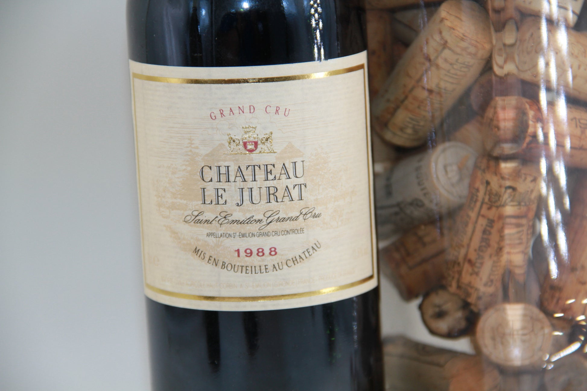 Chateau Le Jurat   ** 1988 **   Grand Cru Saint Emilion - Eric-Dixvins