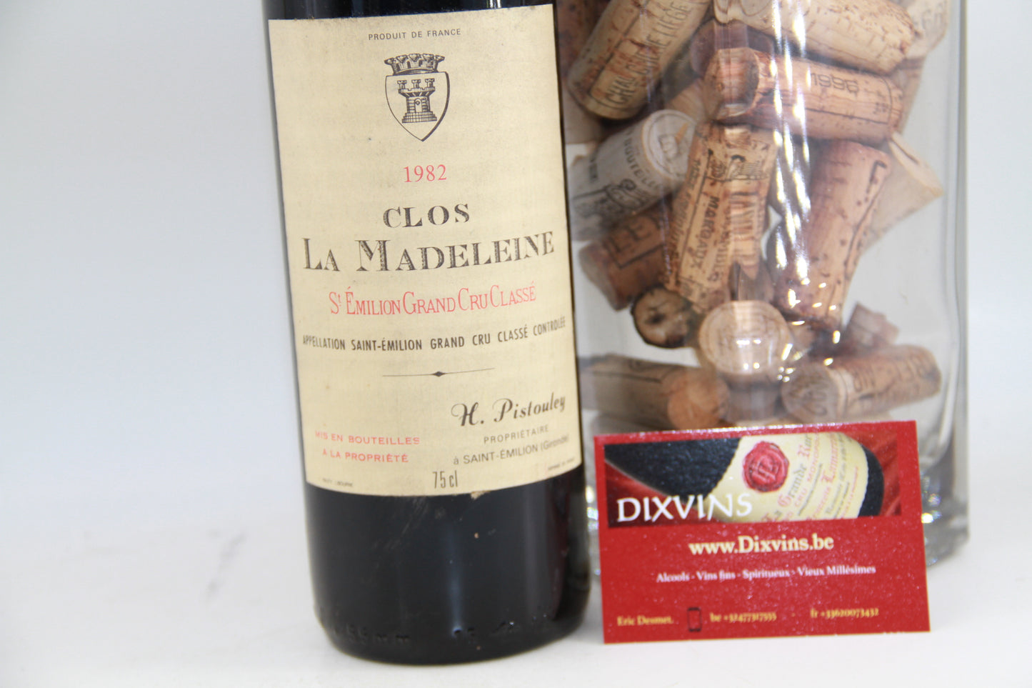 Clos La Madeleine   ** 1982 **   Grand Cru Classé Saint Emilion - Eric-Dixvins