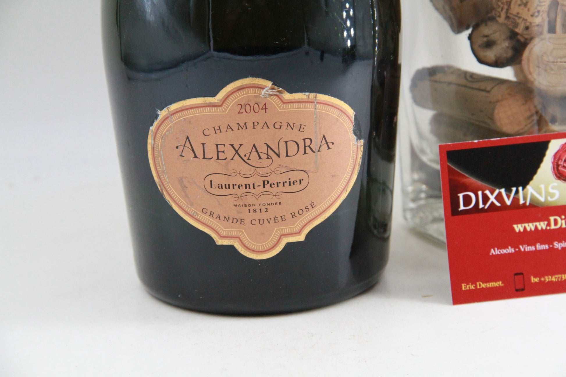 Champagne Alexandra ** 2004 ** Laurent Perrier.   Grande Cuvée Rosé - Eric-Dixvins