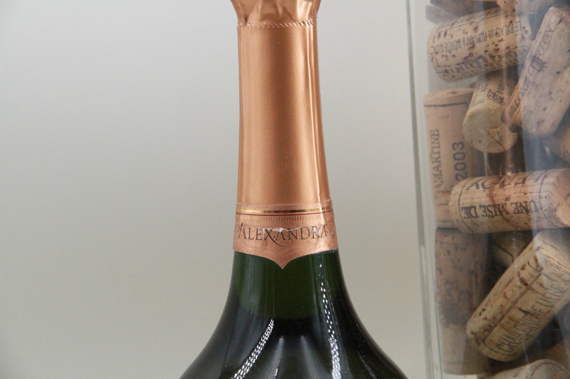 Champagne Alexandra ** 2004 ** Laurent Perrier.   Grande Cuvée Rosé - Eric-Dixvins