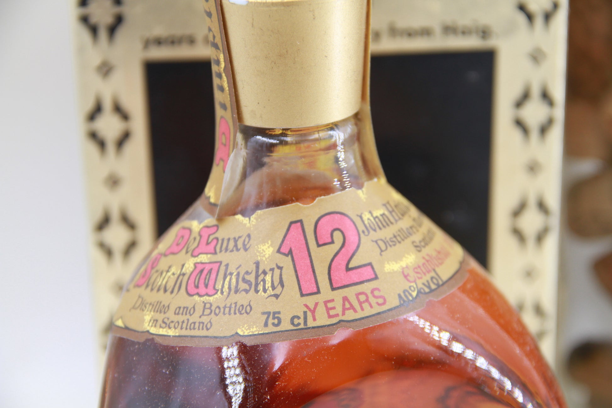 Whisky  Dimple. 12 years. 75cl.  année 1989 - Eric-Dixvins